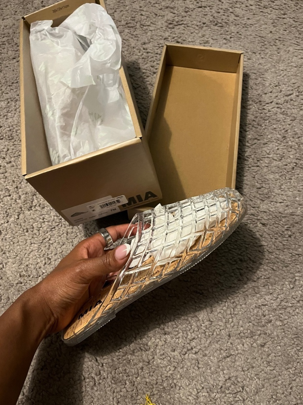 MIA Jelly Shoes